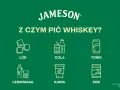Jameson z czym pić? Lód, cola, tonik, lemoniada, kawa, sok – wybierz swój ulubiony dodatek do irlandzkiej whiskey.