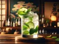 Orzeźwiający drink z limonką i miętą, jakby stworzony z wina z ryżu martini. Idealny na letnie wieczory w klimatycznym barze.