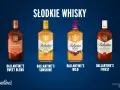 Czy Ballantines to dobra whisky? Cztery butelki słodkich whisky Ballantine's: Sweet Blend, Sunshine, Wild i Finest.