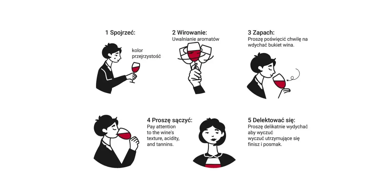 Jakie to wino? Poznaj Cabernet Sauvignon: spojrzeć, wirować, wąchać, sączyć i delektować się.