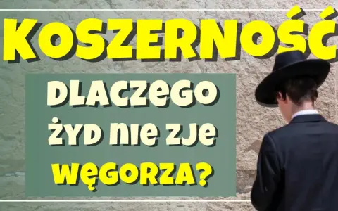 Koszerne wino koszerne co to znaczy? Dlaczego Żyd nie zje węgorza? Mężczyzna w czarnym kapeluszu na tle kamiennej ściany.