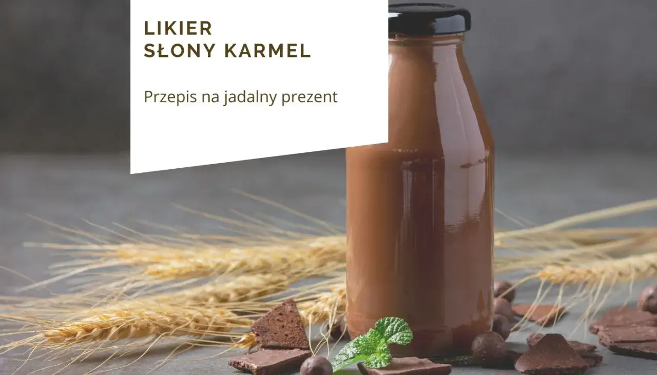 Likier słony karmel przepis na domowy, pyszny likier. Idealny na prezent.